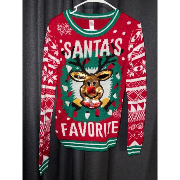 Ugly Christmas Sweater Size Medium - Picture 1 of 3